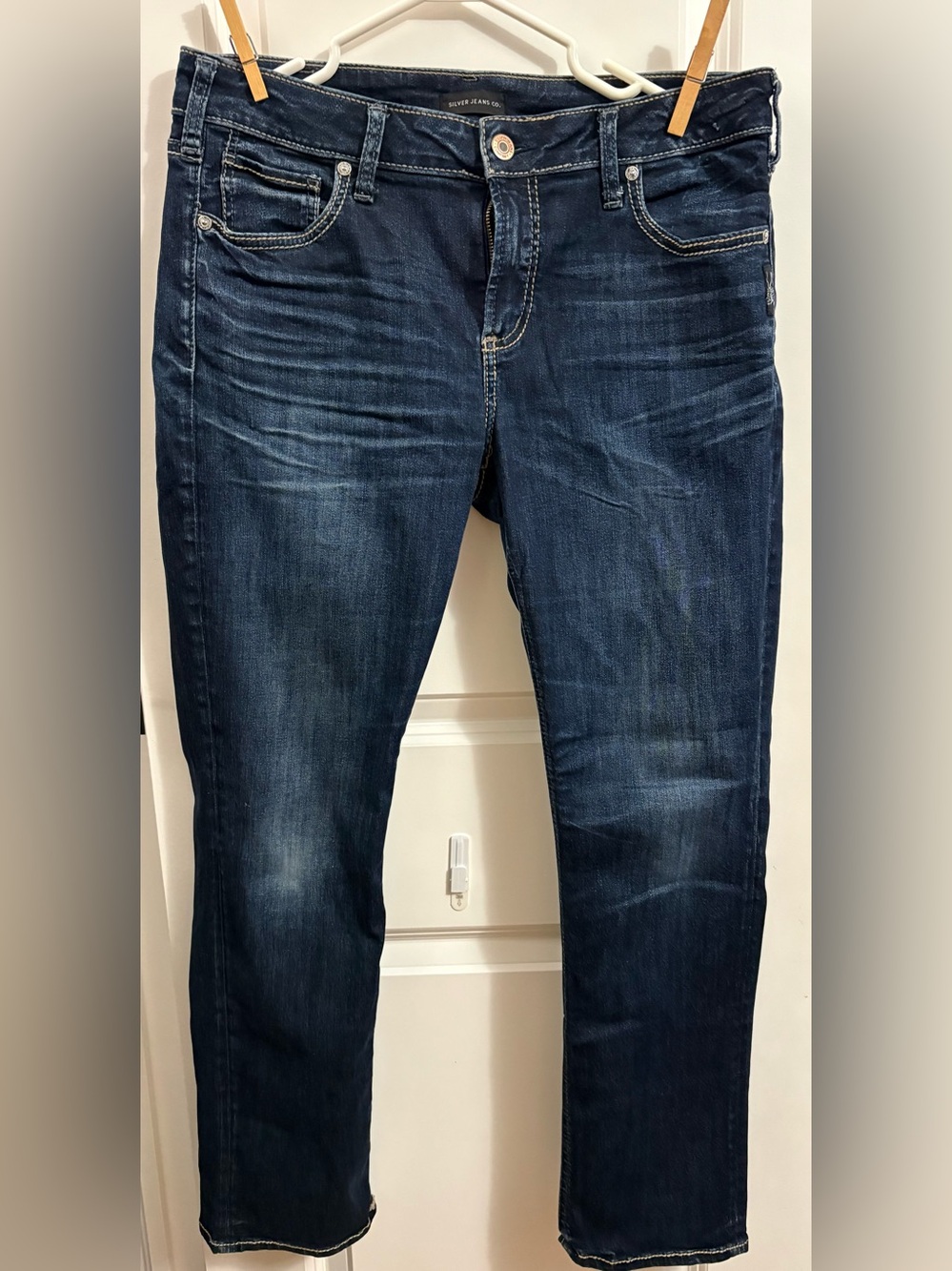 Silver jeans